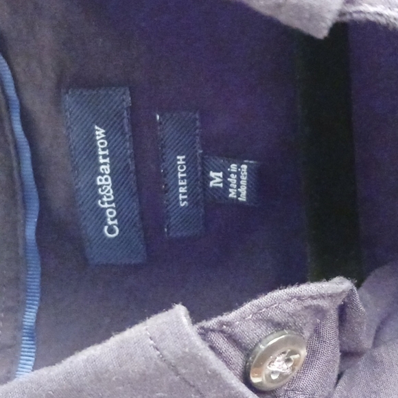 👕10/$30 CRAFT and Barrow Medium Button Down Shirt Box 25 - Picture 2 of 5